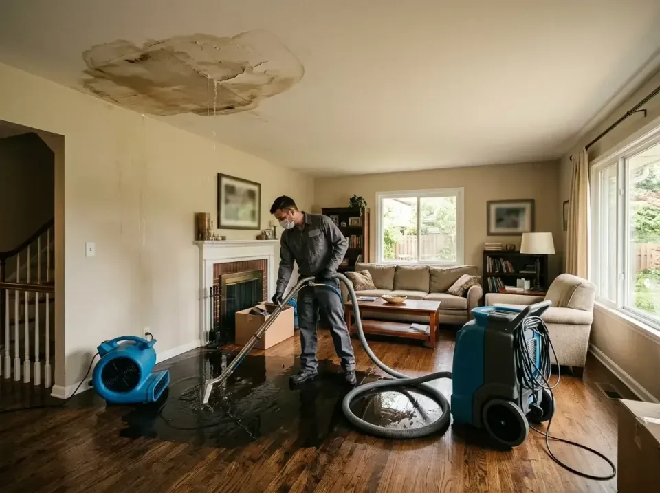 attic-pipe-burst-ceiling-drip-008 — frequently asked questions, Water Damage Restoration & Carpet Care in Middleburg, FL
